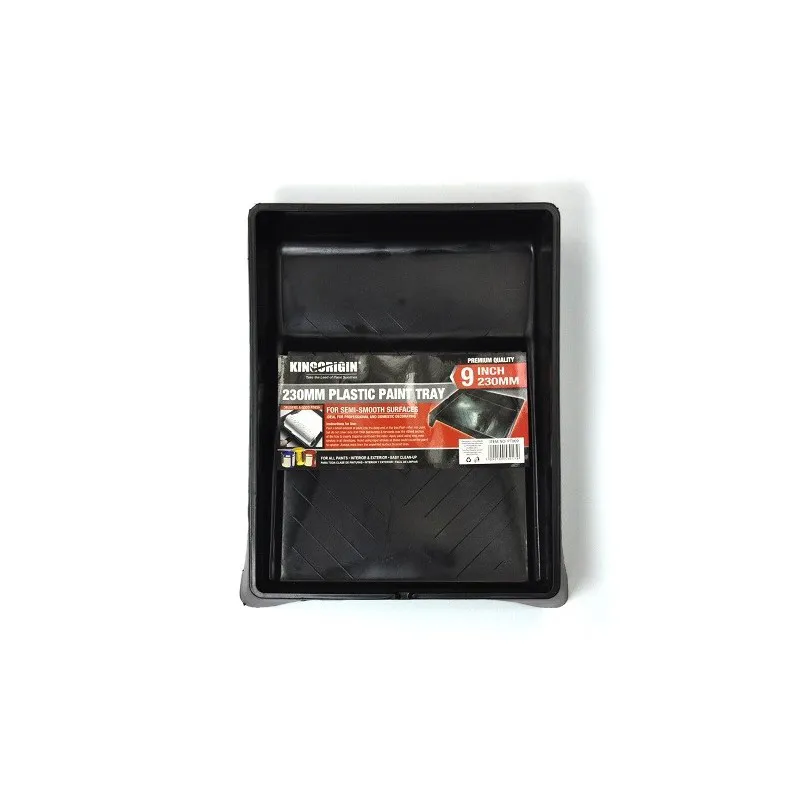 +TRAY PAINT KING ORIGIN MED. DUTY PT009  225MM BLACK